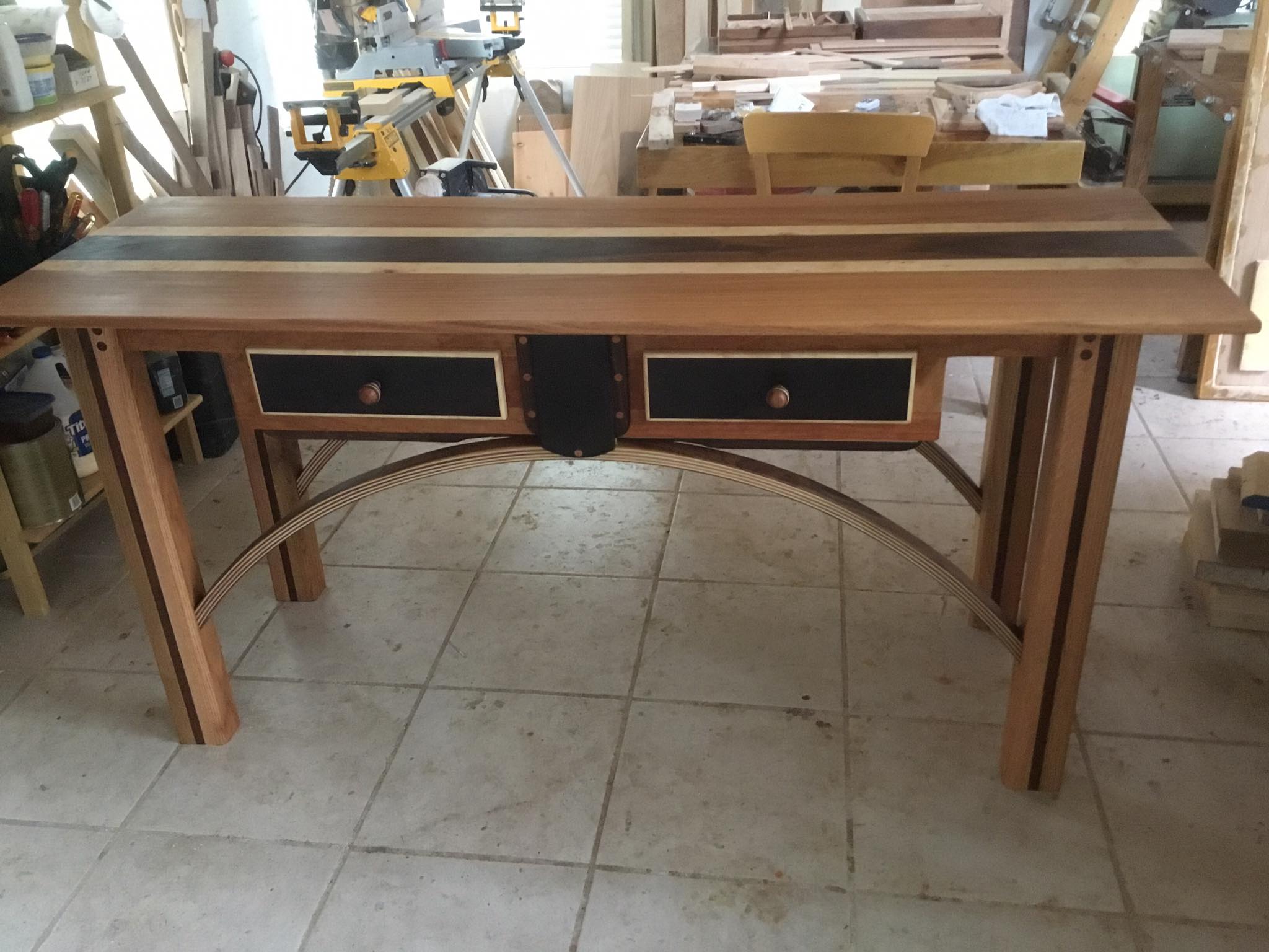 Walnut, Maple, Cherry Table – $4,250